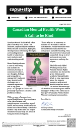 Canadian Mental Health Week - A Call to be Kind