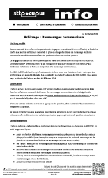 Arbitrage : Ramassages commerciaux