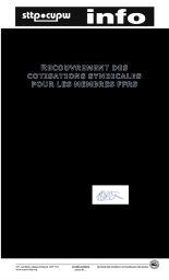 Recouvrement des cotisations syndicales pour les membres FFRS