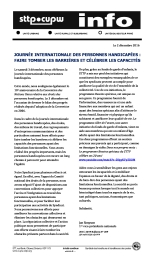 Journée internationale des personnes handicapées : Faire tomber les barrières et célébrer les capacités