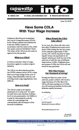 Have Some COLA With Your Wage Increase