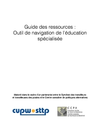 Guide des ressources : outil de navigation de l'éducation spécialisée