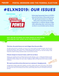 Federal Election 2019 Fact Sheet