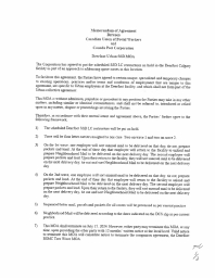 Deerfoot Urban SSD Memorandum of Agreement