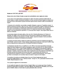 Bulletin de l’ONTTRP, août 2019 - Donnez votre avis à Postes Canada au sujet de la solvabilité de notre régime de retraite 