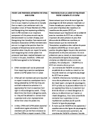 Picket Line Protocol Between the CPAA and CUPW 