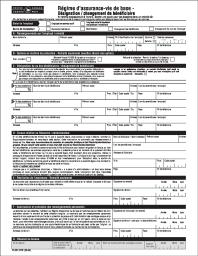 Régime d'assurance-vie de base (Postes Canada) - Désignation / changement de bénéficiaire