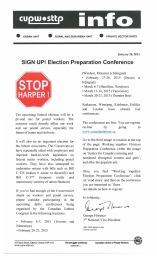 SIGN UP! Election Preparation Conference