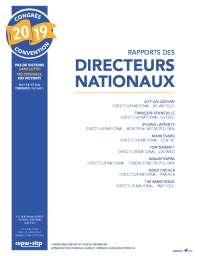 Rapports des directeurs nationaux (2019)