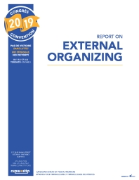 Report on External Organizing (2019)