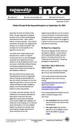 Global Climate Strike #UprootTheSystem on September 24, 2021