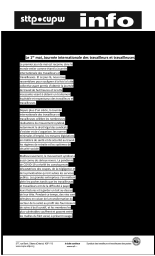 Le 1er mai, Journée internationale des travailleurs et travailleuses