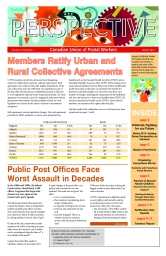 Members Ratify Urban and Rural Collective Agreements (Perspective - March 2013)