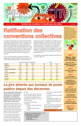 Ratification des conventions collectives (Perspective - mars 2013) 